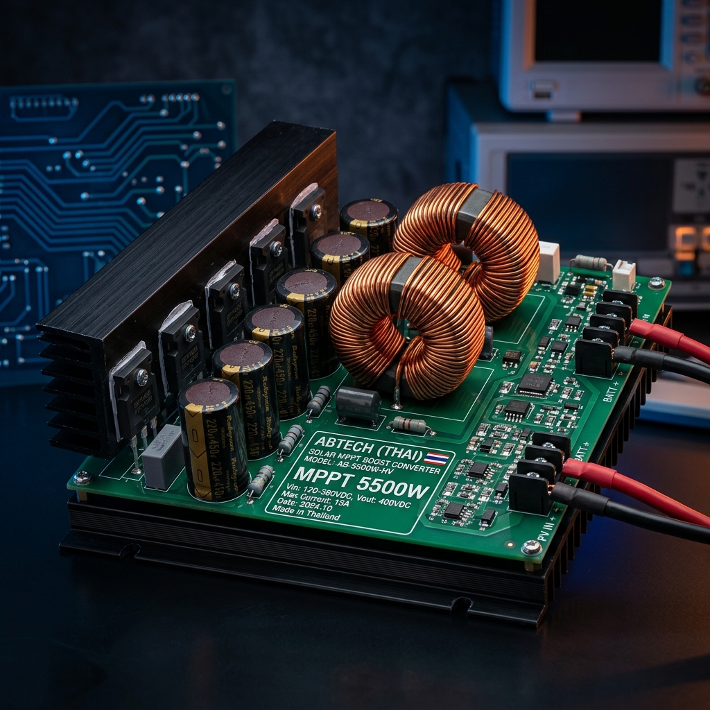 ��ѵ��� MPPT 5500W: �ҧ���͡�������Ѻ�к������������Է��Ҿ�٧